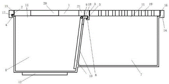 一种地漏上盖的制作方法