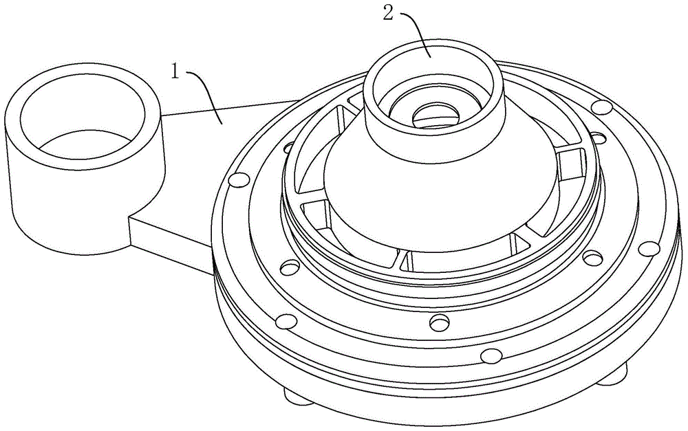 潜水泵油缸体连接结构的制作方法
