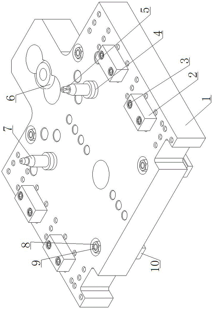 轴承座全序数控化自动定心工具的制作方法