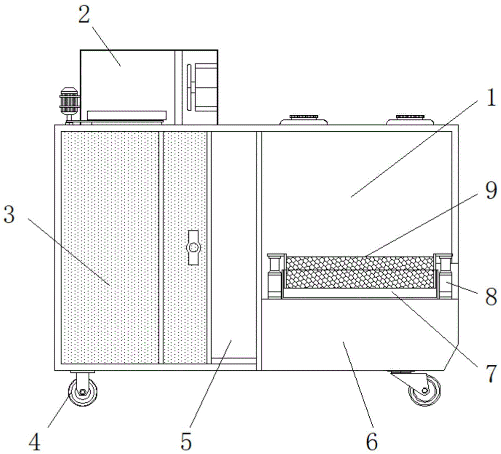 一种煤矿机电维护固定装置的制作方法