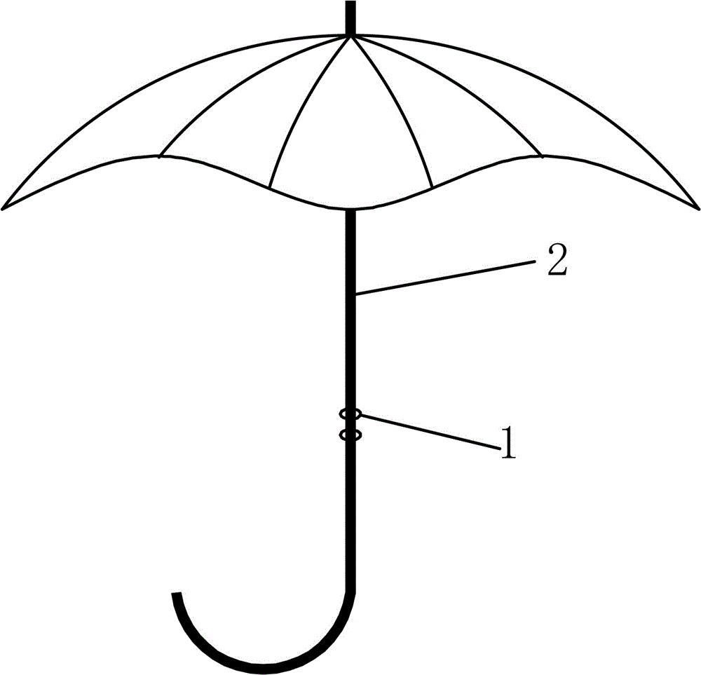 一种智能雨伞的制作方法