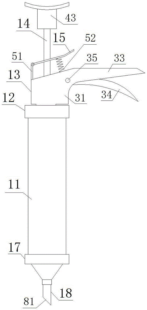 一种装配式建筑密封胶枪的制作方法