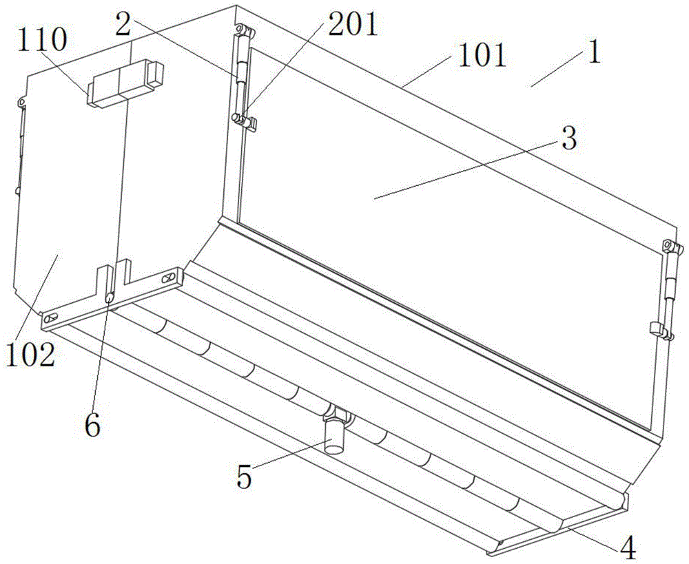 一种用于建筑垃圾输送的运输车厢的制作方法