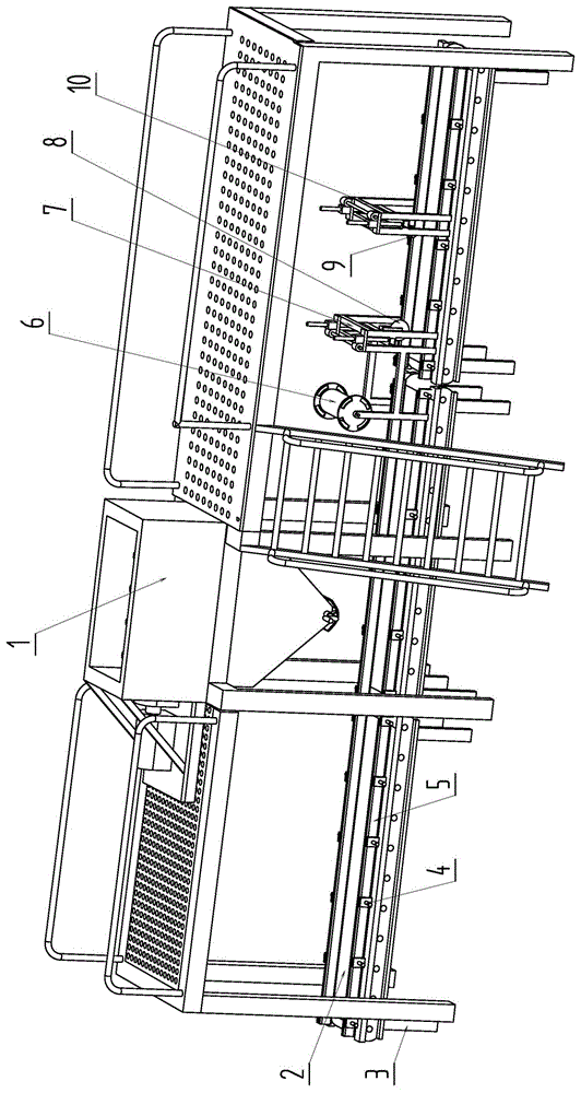 建筑拐角用一体化保温复合板生产设备的制作方法