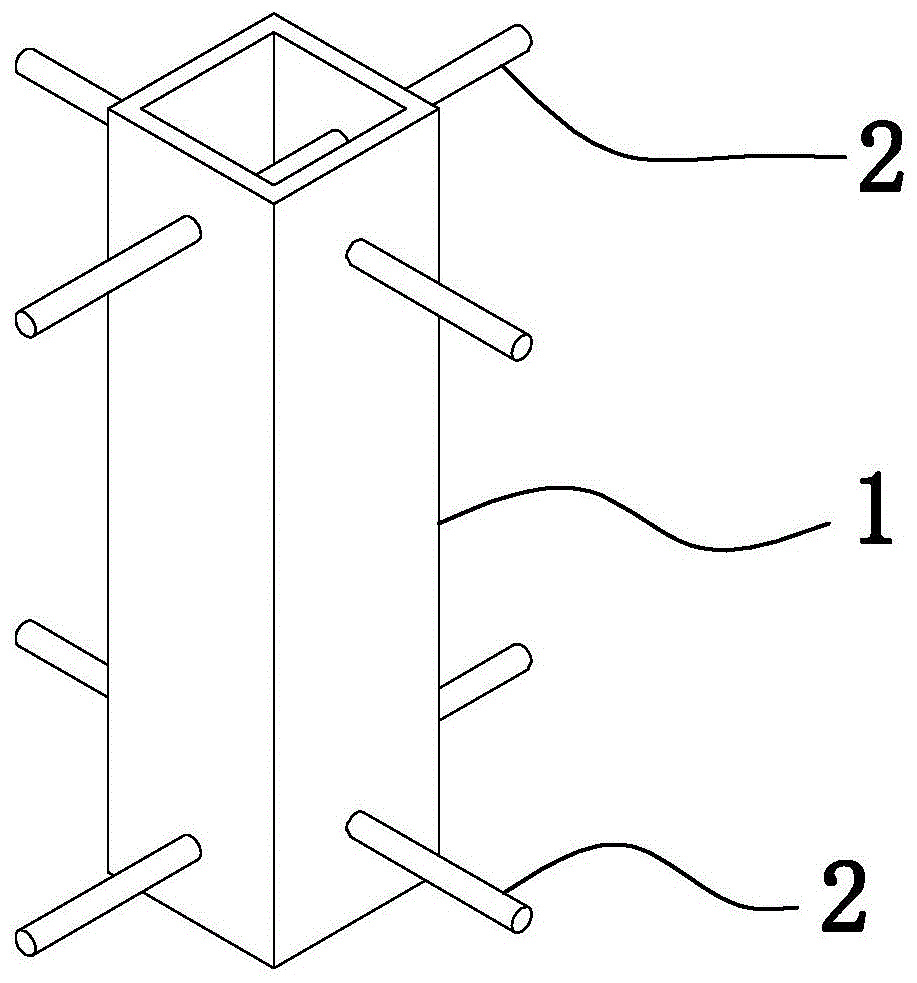 一种FRP绝热连接件及基于该连接件的预制墙板的制作方法