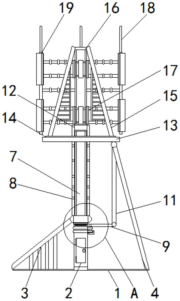 一种5g手机用信号塔的制作方法