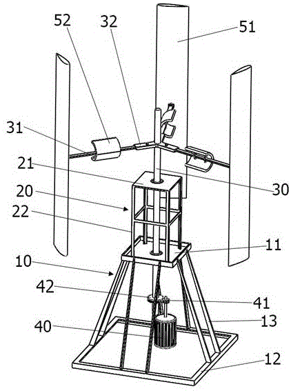 一种垂直轴风力发电机的制作方法
