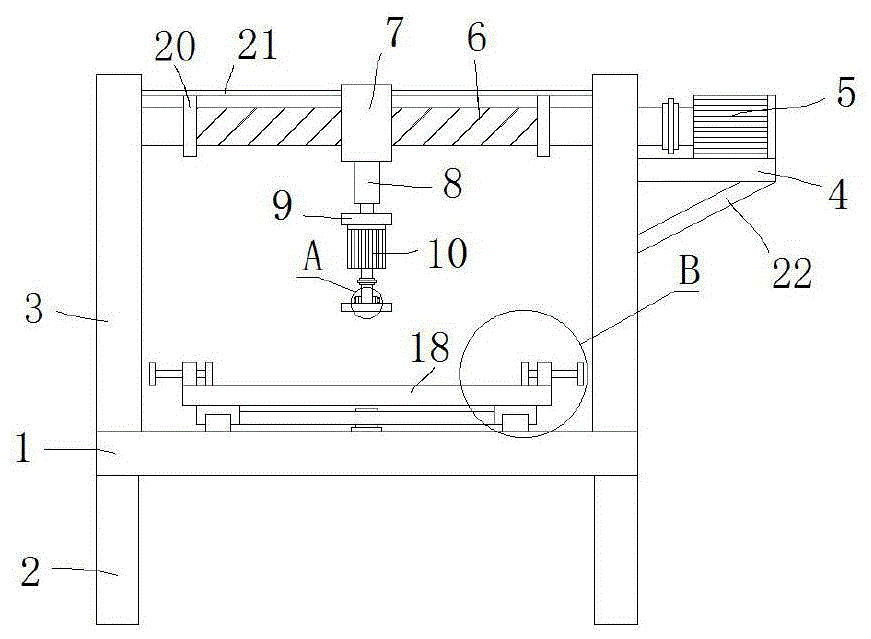 一种金属家具加工用抛光装置的制作方法