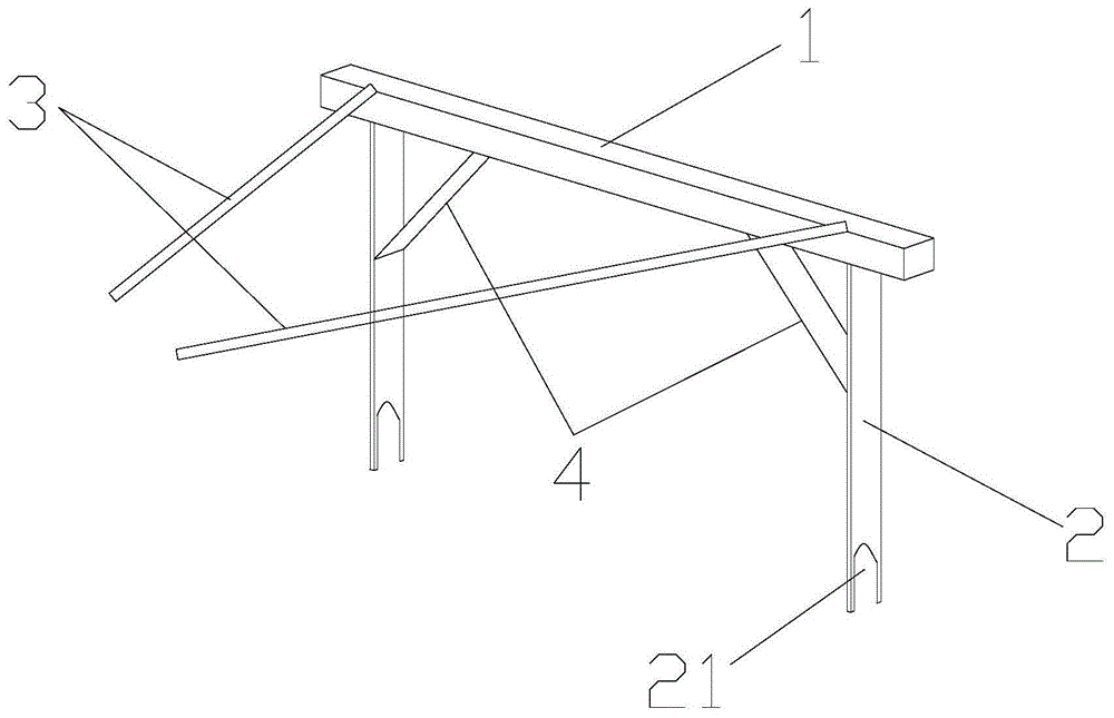 一种混凝土路面纵缝拉杆施工装置的制作方法