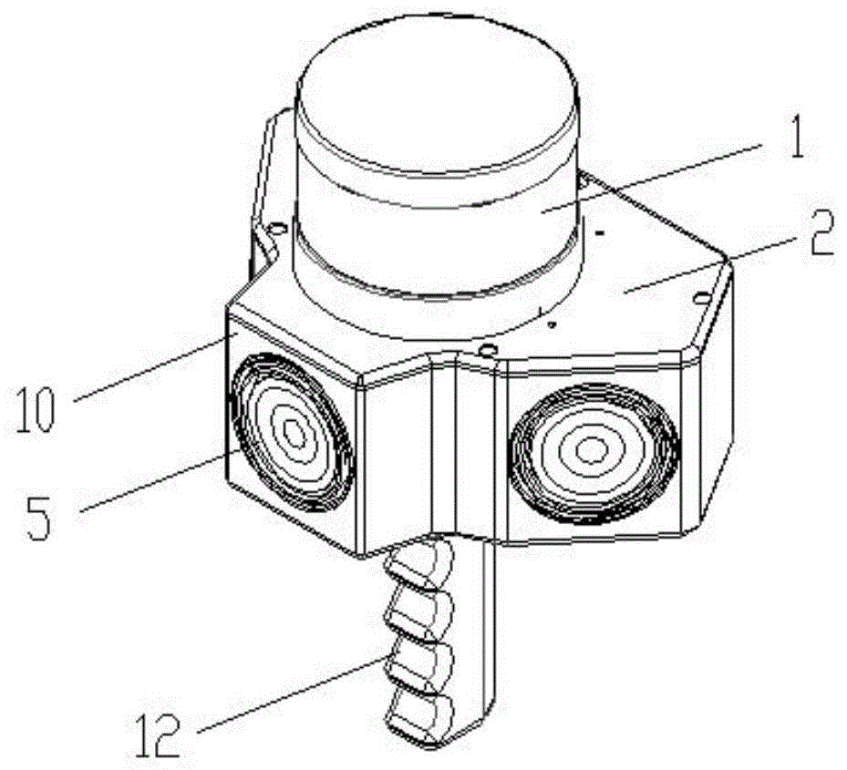 一种SLAM激光与相机相融合的手持测量装置的制作方法