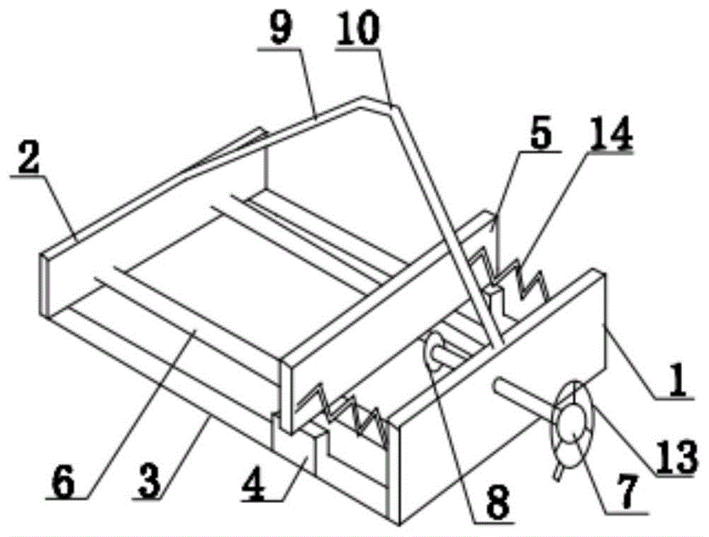 建筑工地用可调式搬砖工具的制作方法