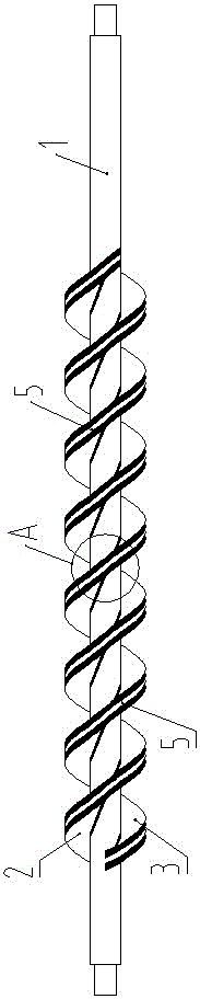 一种用于固液分离机的螺旋轴的制作方法