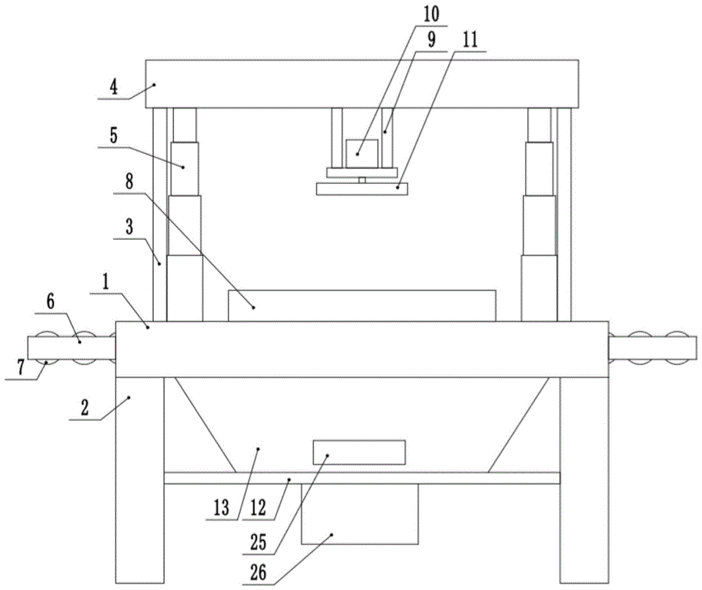 一种建筑材料打磨装置的制作方法