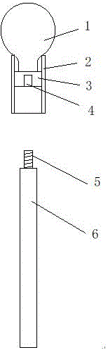 一种组装化妆刷具的制作方法