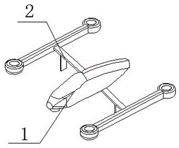 一种带到位自锁的多段旋转折叠机翼飞行器的制作方法