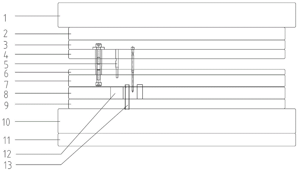 弹链链接环模具的制作方法