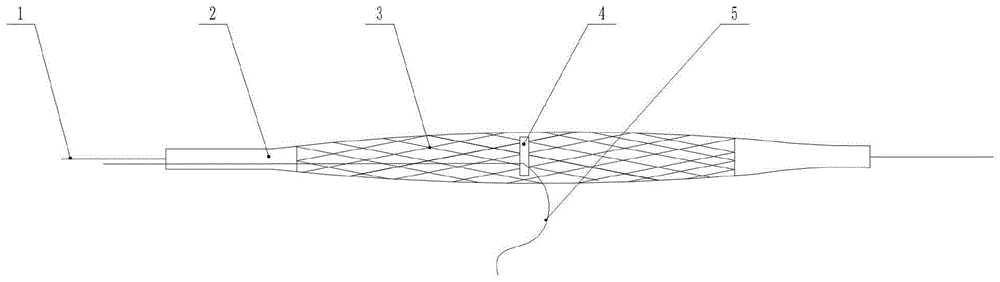 冠脉介入术用带侧孔过导丝支架的制作方法