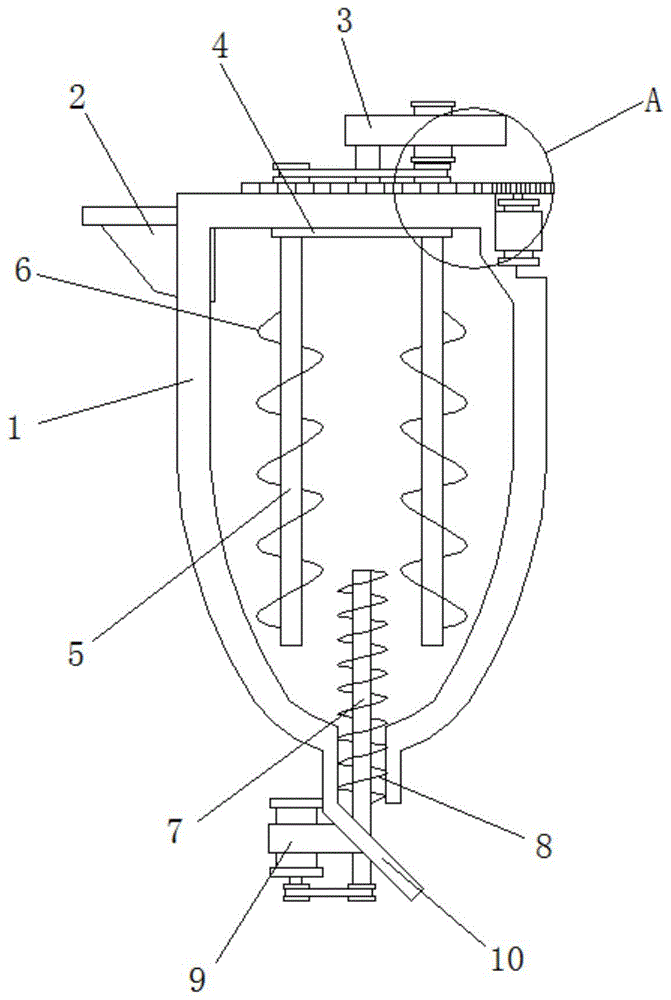 一种土建施工搅拌装置的制作方法