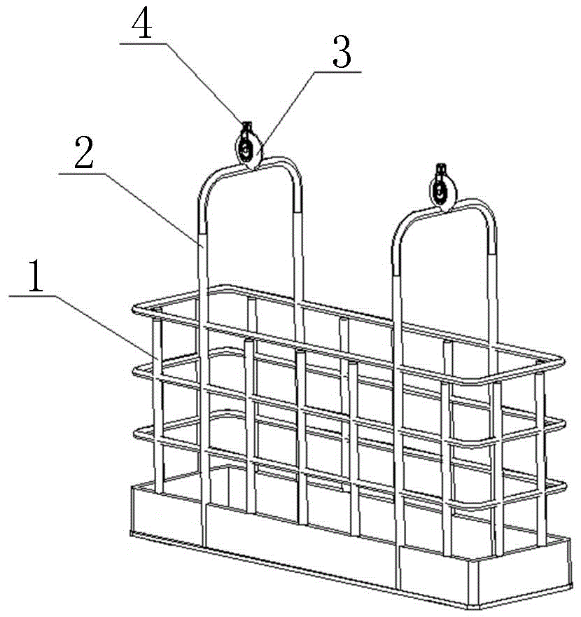 一种建筑工程用吊篮结构的制作方法