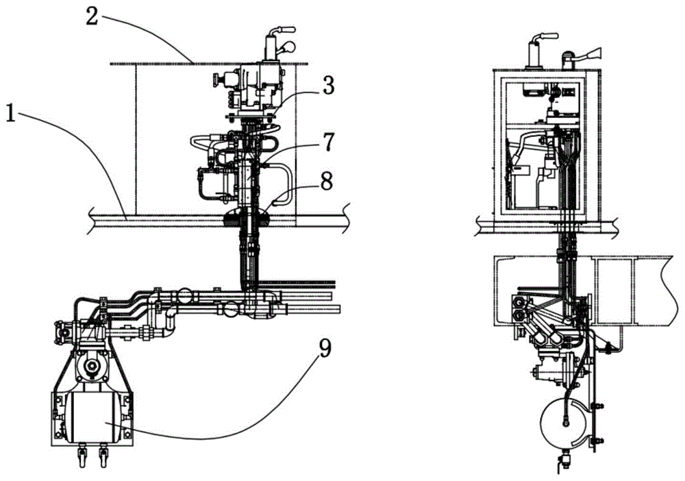 适用于JZ-7型空气制动机的制动阀集成装置的制作方法