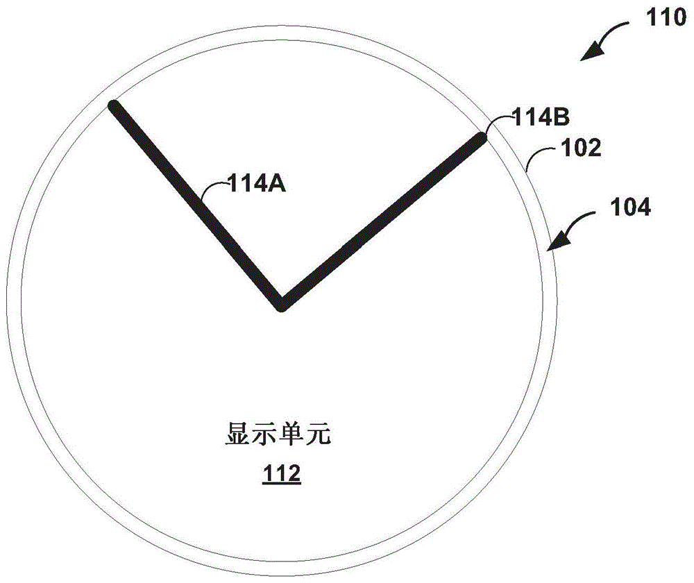 计算机化手表的物理手表指针的制作方法