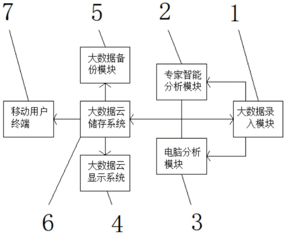 一种大数据采集分析录入系统的制作方法