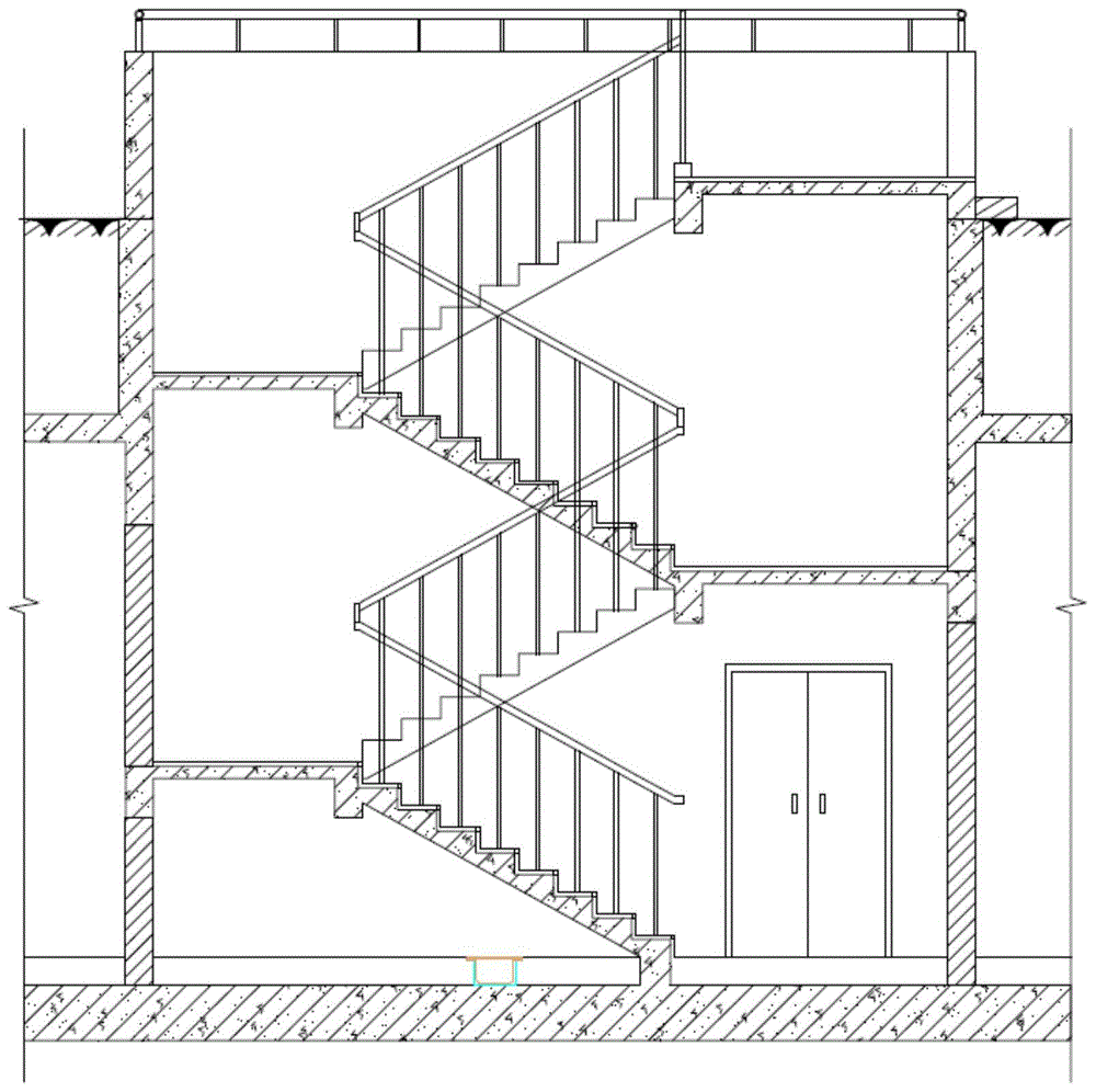 地下室出地面楼梯间的制作方法