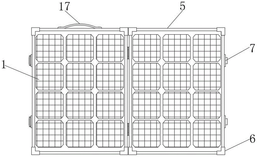 便携式折叠太阳能充电板的制作方法