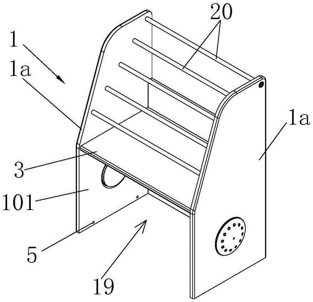 一种活动式抽柜及组合家具的制作方法