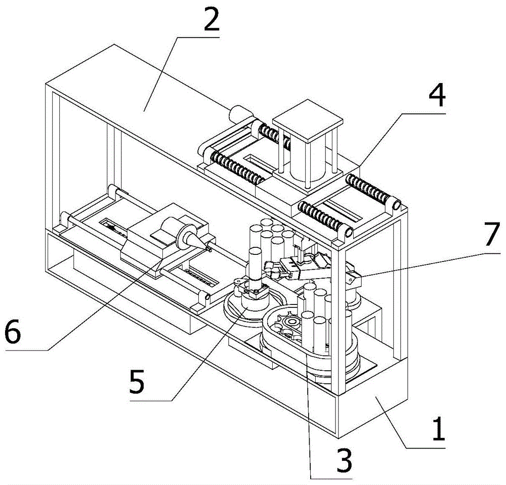 一种轴类环状定位槽自动加工装置的制作方法