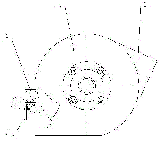 花盆填土机收土装置的制作方法