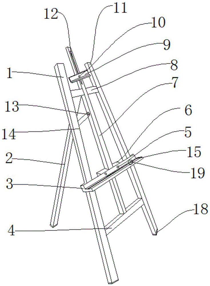 一种美术画展示装置的制作方法