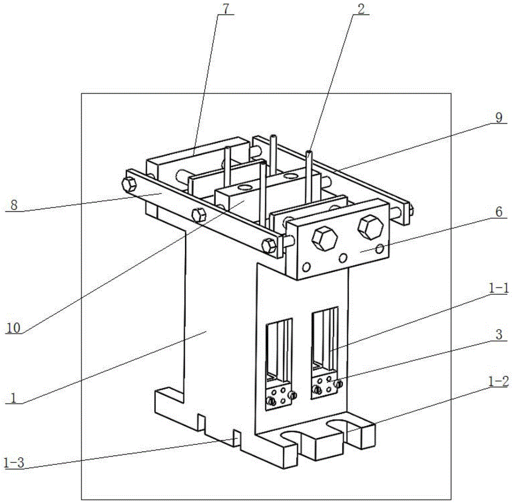 一种高适用度的力-热精确同测用工装夹具的制作方法