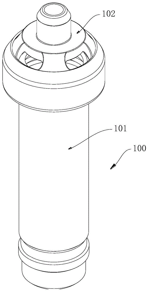 一种基于预压功能的电磁阀大角度翻边铆压模具的制作方法