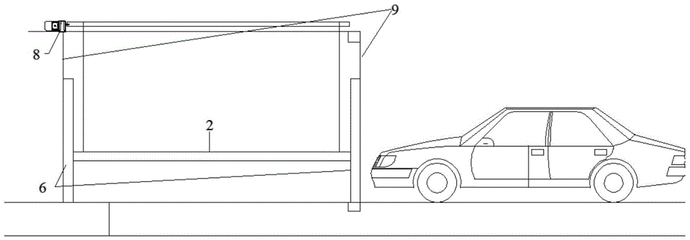 一种立体停车库车辆尺寸检测装置的制作方法