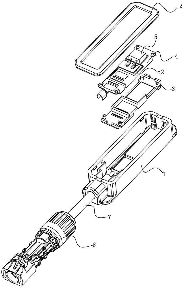 横向分体接线盒的制作方法