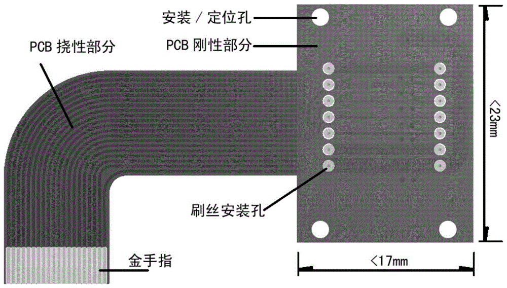 一种轻小型一体化导电滑环刷板的制作方法