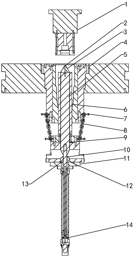 一种水口砖成型模具的制作方法