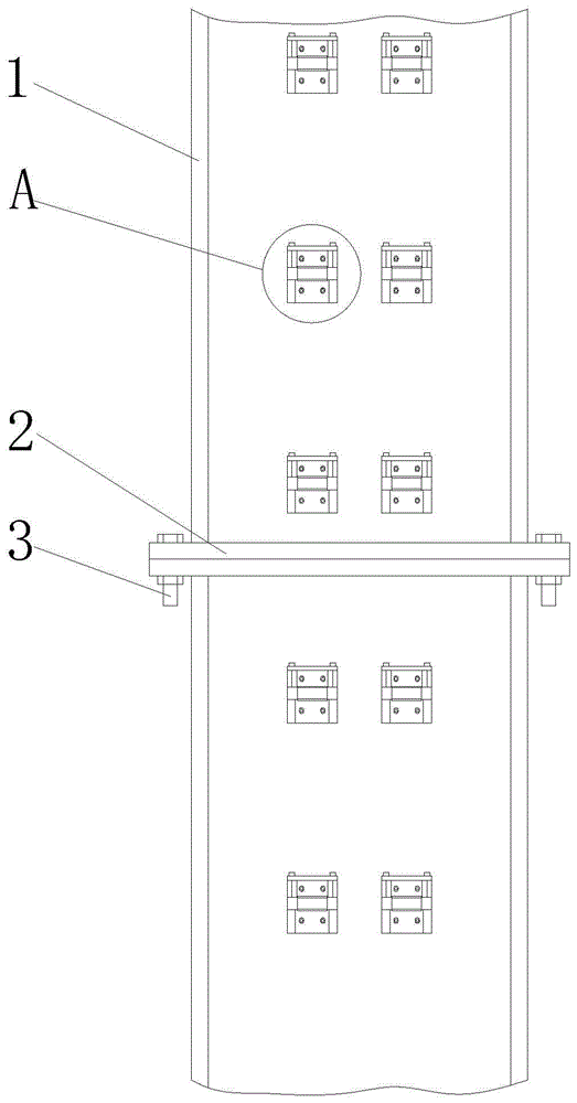 一种便于攀爬的多管塔的制作方法