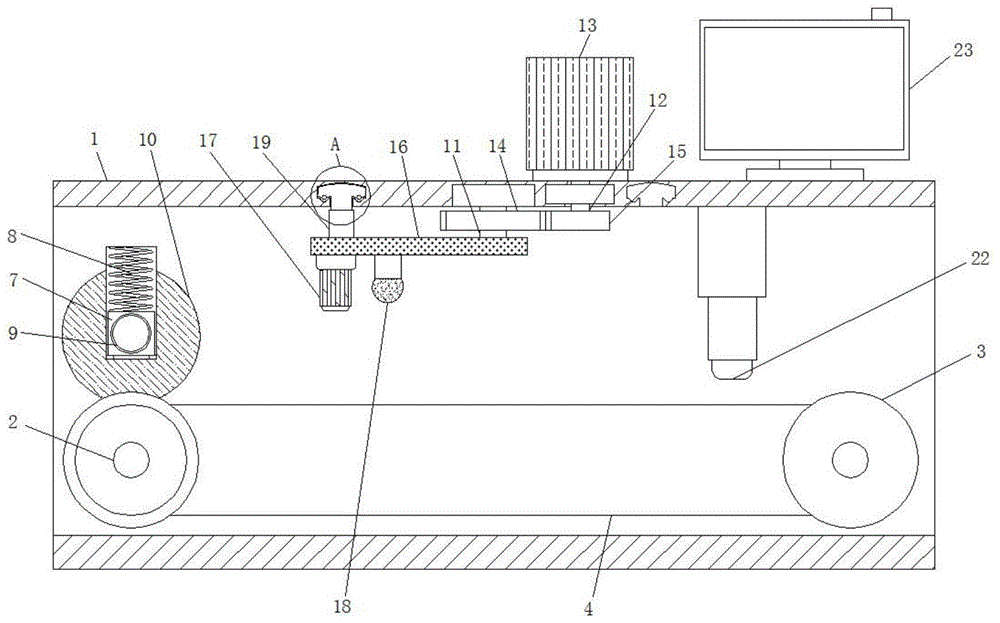 一种编织物在线经纬密度检测装置的制作方法