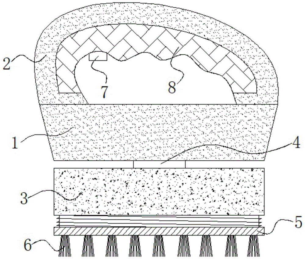 一种可更换家用板刷的制作方法