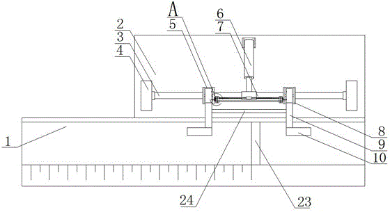 一种钢丝网骨架聚乙烯复合管定位分割设备的制作方法