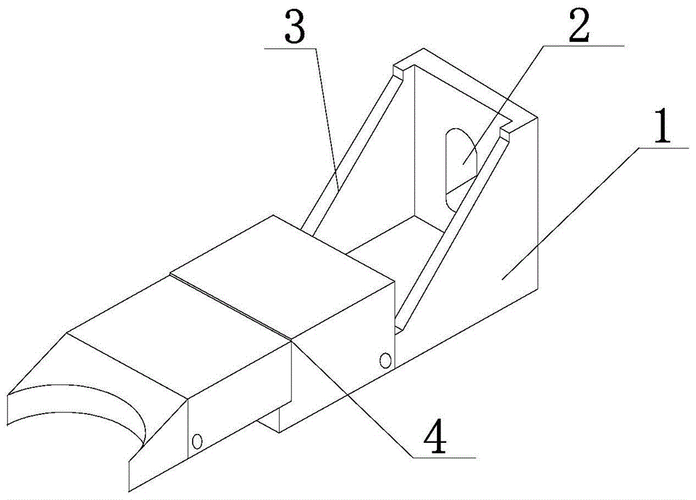 一种用于附着式升降脚手架的底部无缝连接件的制作方法