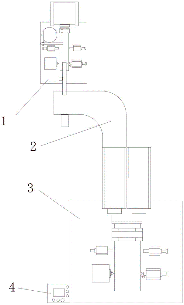 一种拉伸筒体灭火器自动装夹焊接设备的制作方法