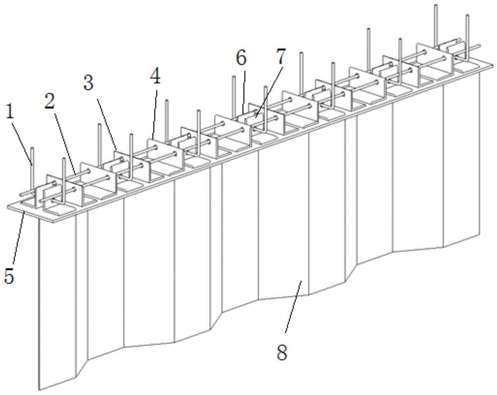 一种用于钢混组合桥梁的角钢连接件的制作方法