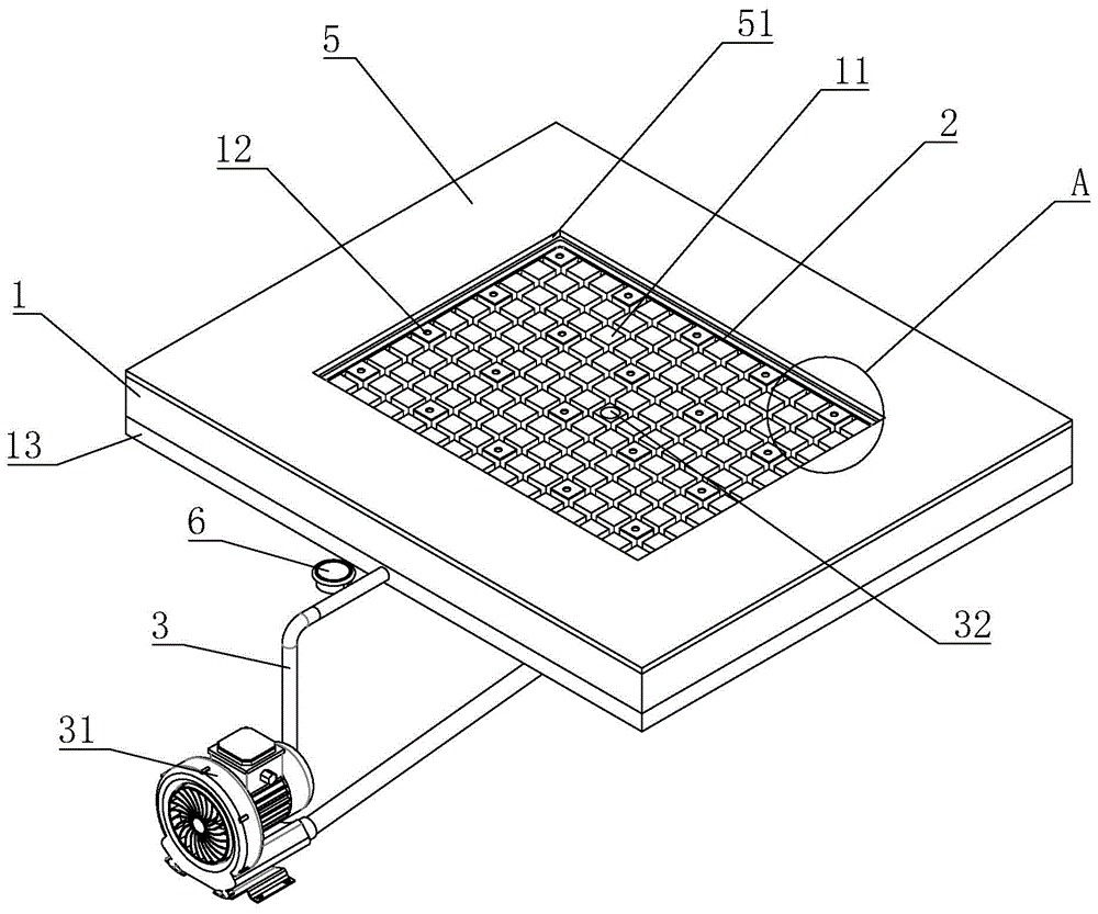 板件真空夹具的制作方法