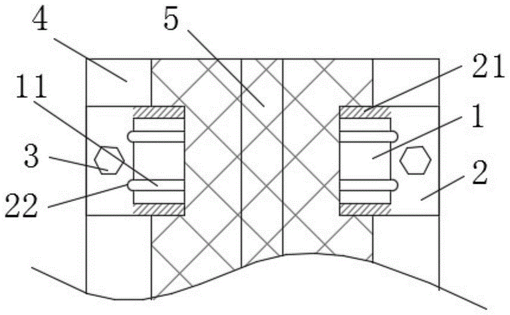 一种电梯导轨压板结构的制作方法