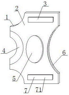 一种新型微型电机压块的制作方法