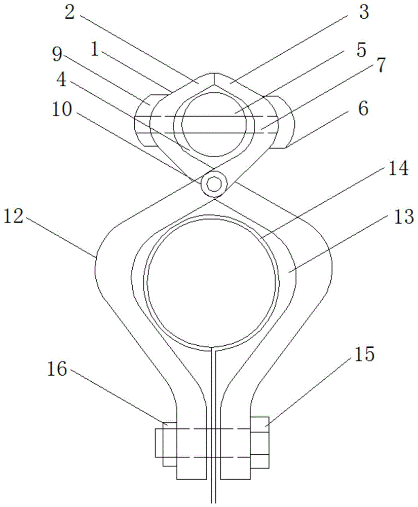 一种金属屋面用具有调节结构的抗风加固装置的制作方法