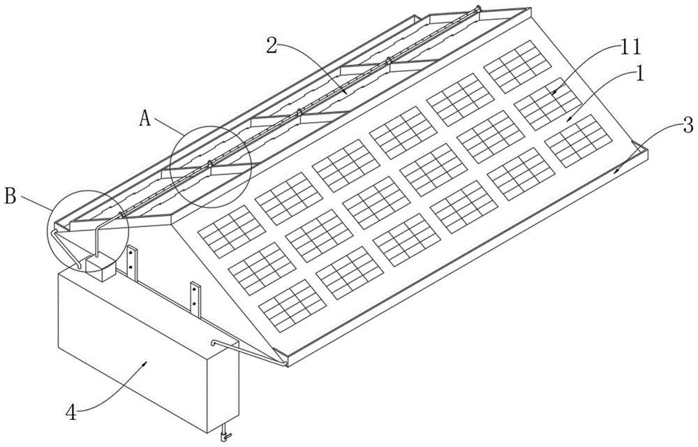 一种绿色建筑集成屋顶的制作方法